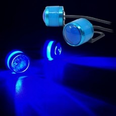 싸이키 LED 램프 자동차 튜닝 포인트 조명 블루 2개