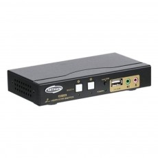 NETmate HDMI KVM 2 1 스위치 USB 케이블 4K 지원