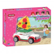 옥스포드 스위트 피자차량 블럭 아동 유아 장난감