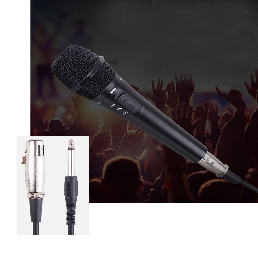 유선 핸드 마이크 앰프 보컬 노래방 공연 행사용