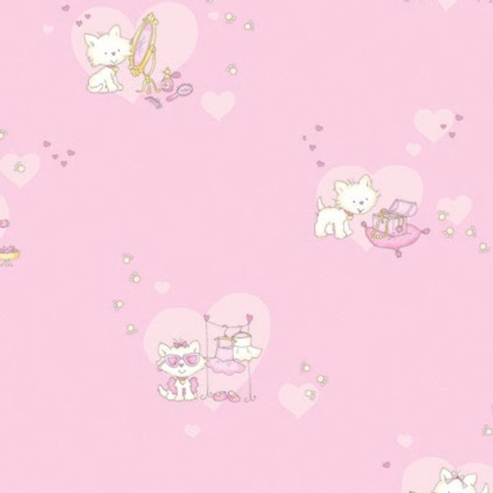 인테리어 시트지 고양이 핑크 가구 벽지 리폼 시트지