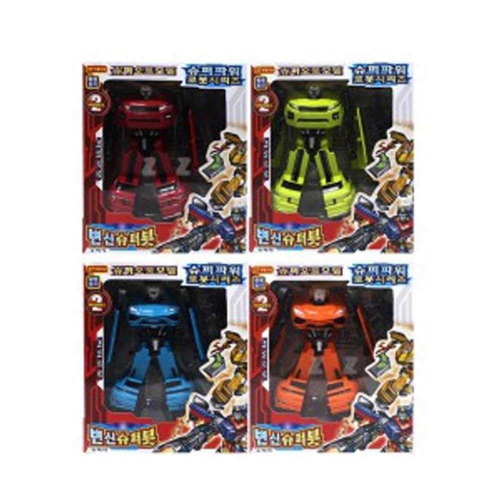 변신 슈퍼봇 어린이 로봇 자동차 장난감 로보트