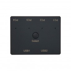 2포트 USB 선택기 스위치 / PC 4대 공유